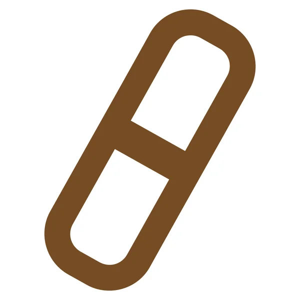 Icono del vector de movimiento de la píldora — Vector de stock