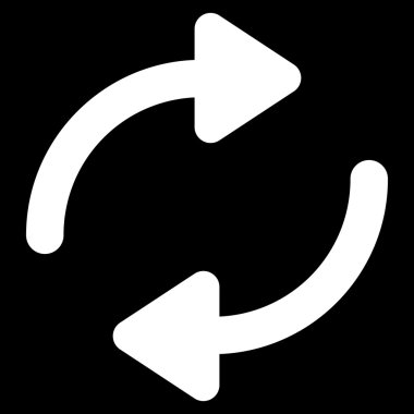 Kontur vektör simge Yenile