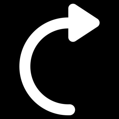 CW kontur vektör simgesini Döndür