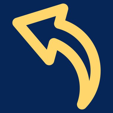 Kontur vektör simgesini geri almak