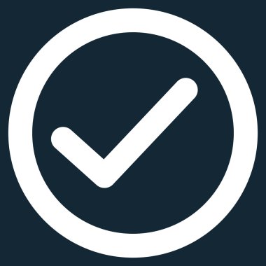 Tamam inme vektör simgesi