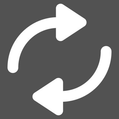 Kontur vektör simge Yenile