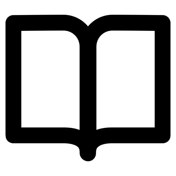 Open boek lijn Vector Icon — Stockvector
