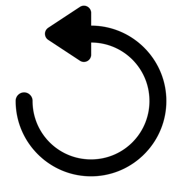 Lijn links Vector pictogram roteren — Stockvector