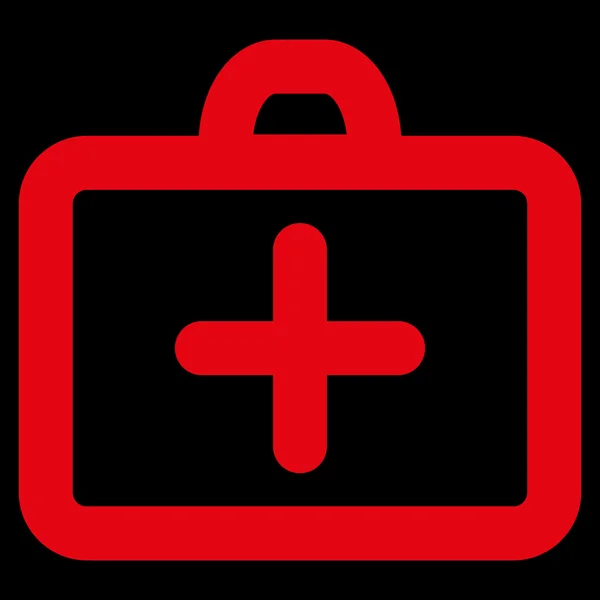 Erste-Hilfe-Schlaganfall-Symbol — Stockvektor