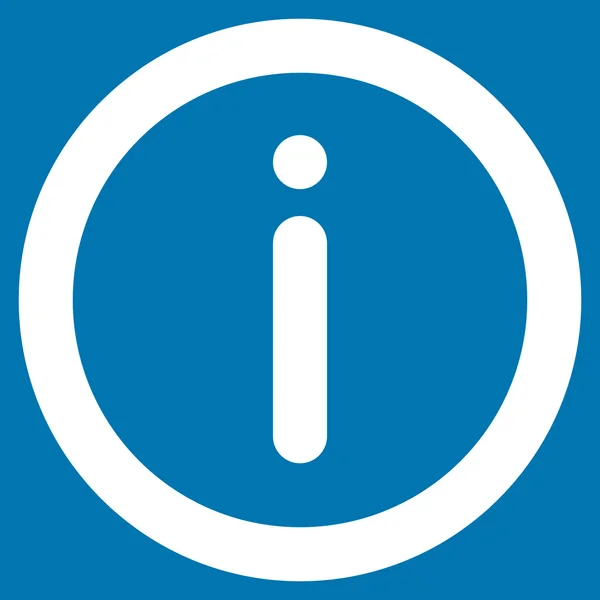 Info lijn Vector Icon — Stockvector