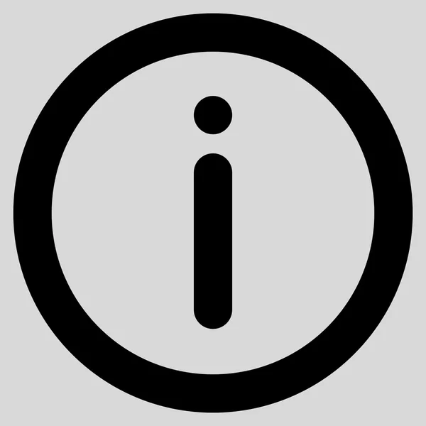 Information Stroke vektor Icon — Stock vektor