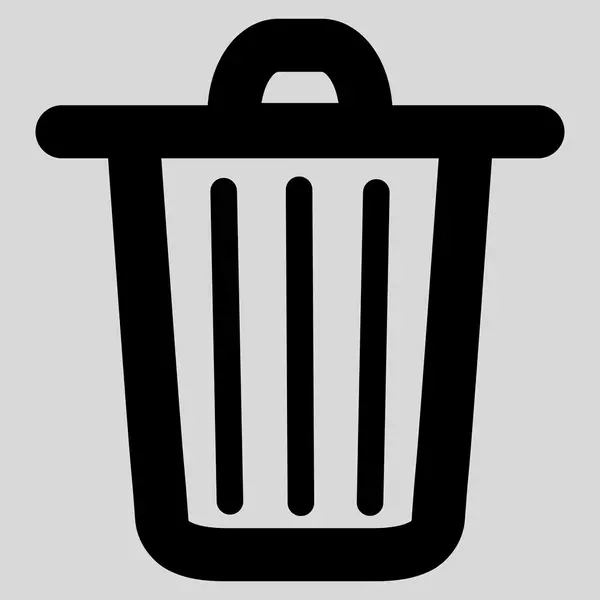 Lixo pode acariciar ícone Vector — Vetor de Stock