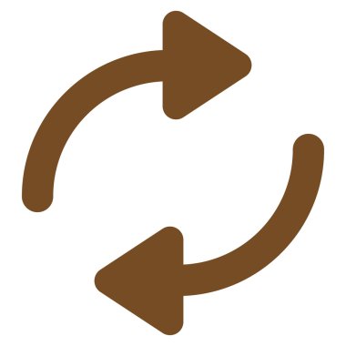 Kontur vektör simge Yenile