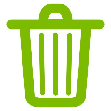 Çöp vektör simge kontur