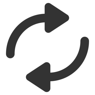 Kontur vektör simge Yenile