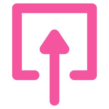 Kontur vektör simge yüklemek