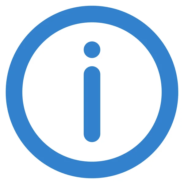 Information Stroke vektor Icon — Stock vektor