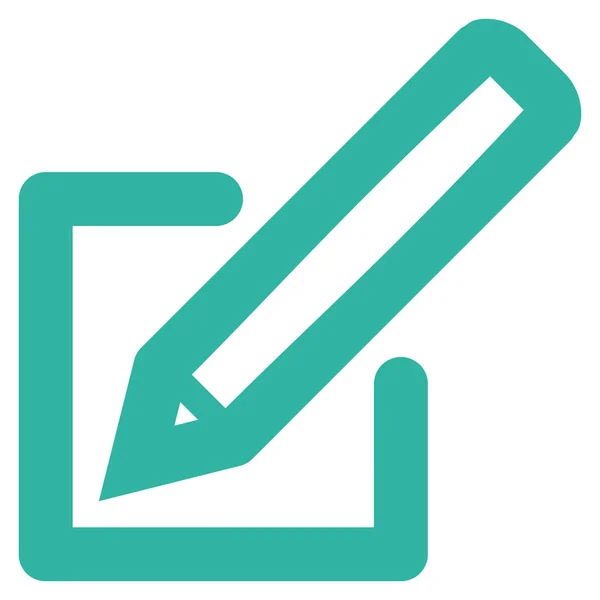 Editar documento Stroke Vector Icon — Vetor de Stock