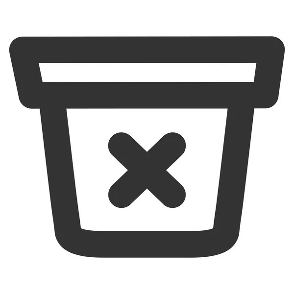 Remover dados Stroke Vector Icon —  Vetores de Stock