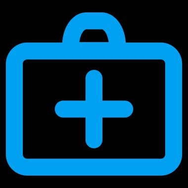 İlkyardım inme glif simgesi