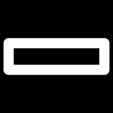 Kontur glif simgesini