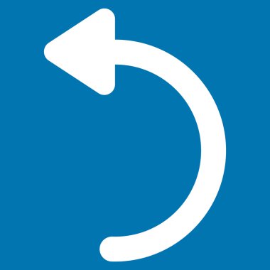 CCW kontur glif simgesini Döndür