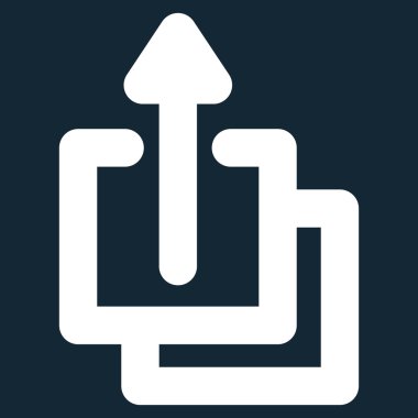 Kontur glif simgesini fotoğraf