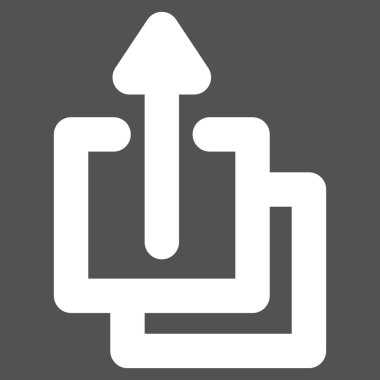 Kontur glif simgesini fotoğraf