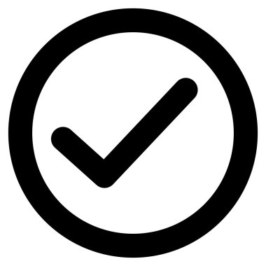 Tamam inme glif simgesi