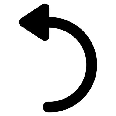 CCW kontur glif simgesini Döndür