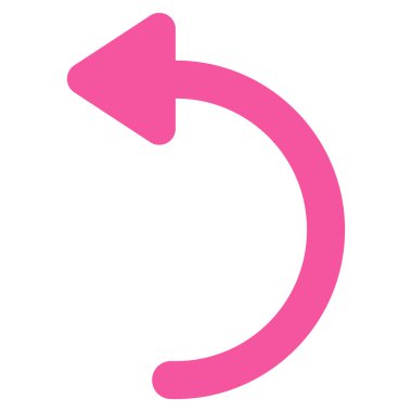 CCW kontur glif simgesini Döndür