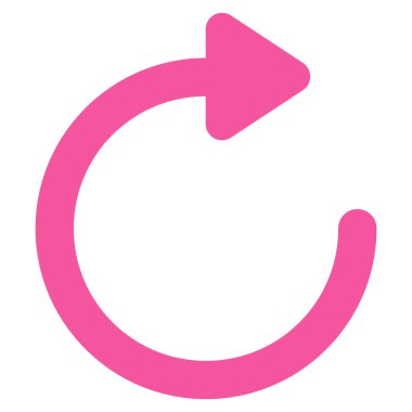 Sağ kontur glif simgesini Döndür