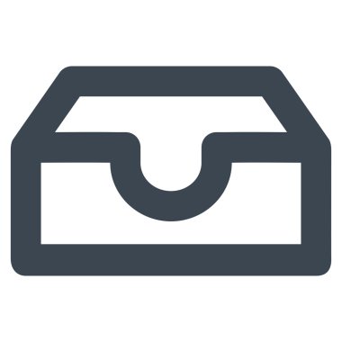 Hesabı kutusunda kontur glif simgesini