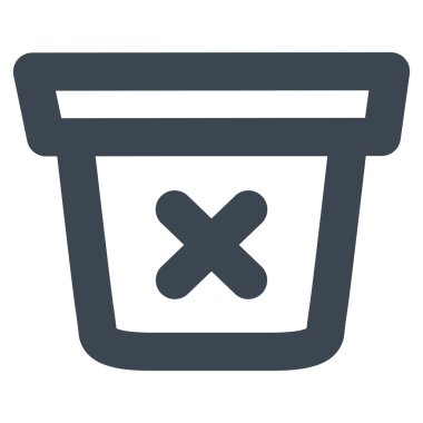 Veri kontur glif simgesini Kaldır