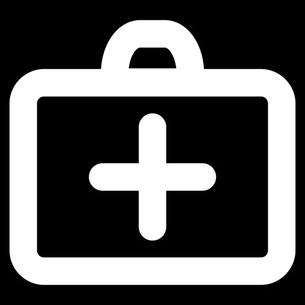 First Aid Stroke Glyph Icon — Stock Photo, Image