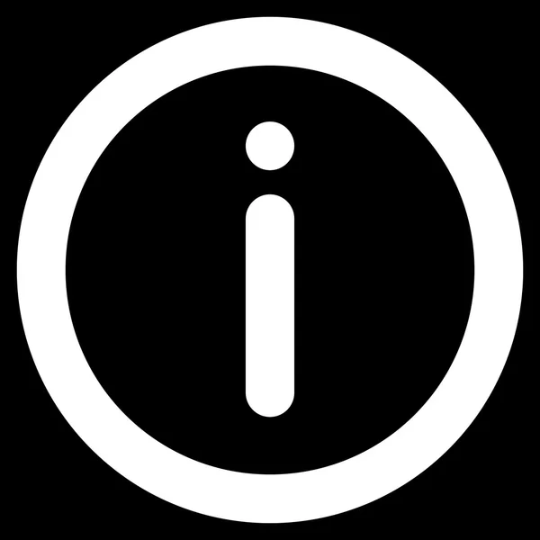 Info Stroke Glyph Icono — Foto de Stock