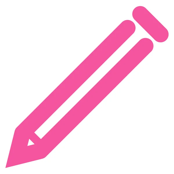 Pencil Stroke Glyph Icon — Stock Photo, Image