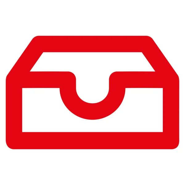 Icono de glifo de trazo de caja de cuenta —  Fotos de Stock