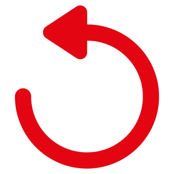 Lijn links Glyph pictogram roteren — Stockfoto