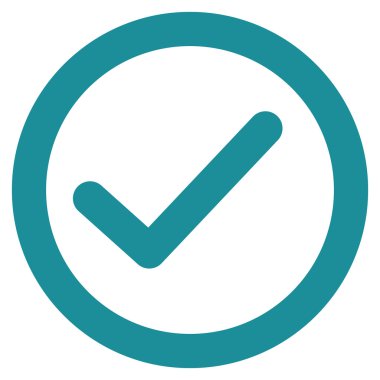 Tamam inme vektör simgesi