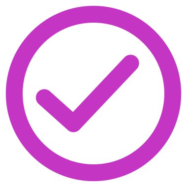 Tamam inme vektör simgesi