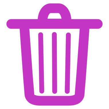 Çöp vektör simge kontur