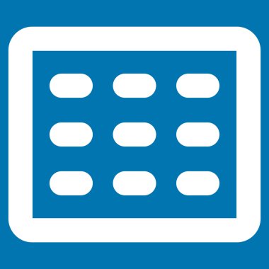 Tablo Kılavuz kontur glif simgesini