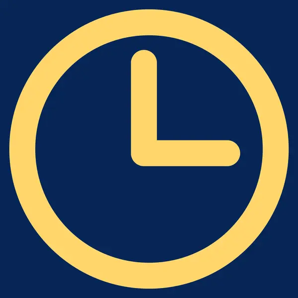 Icono de glifo de trazo de tiempo —  Fotos de Stock