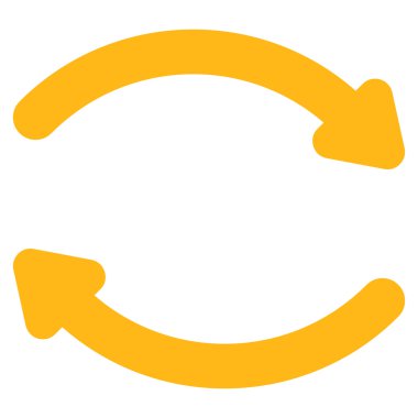 Kontur vektör simge Yenile