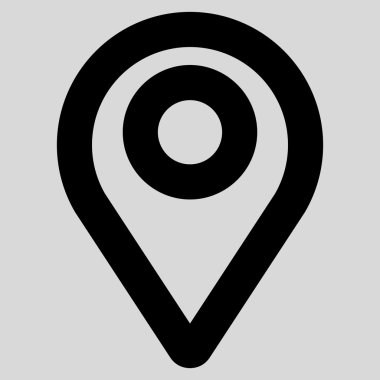 İşaretçi kontur glif simgesini göster