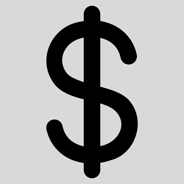 Dollar Stroke Glyph Icon — Stock Photo, Image