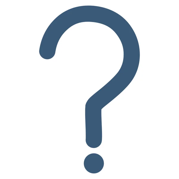 Question Sign Stroke Glyph Icon — Stock Photo, Image