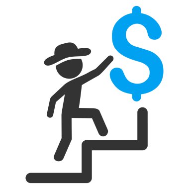 Finansal Eğitim Düz Vektör Simgesi