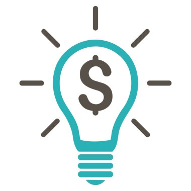 Karlı Buluş Düz Vektör Simgesi