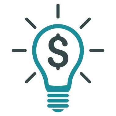 Karlı Buluş Düz Vektör Simgesi