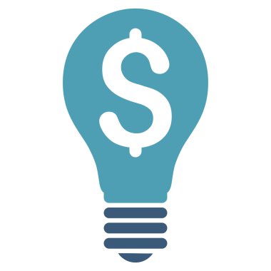 Patent düz vektör simgesi