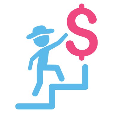 Finansal Eğitim Düz Vektör Simgesi