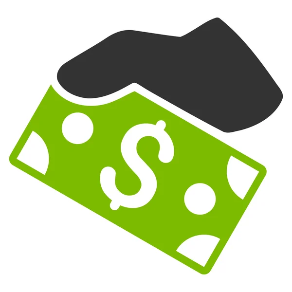 Pay Cash Flat Vector Icon — Stock Vector